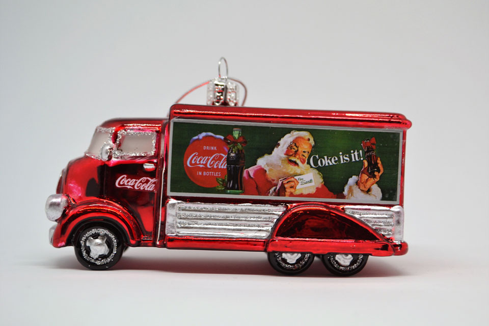 Weihnachtskugel Coca Cola Truck