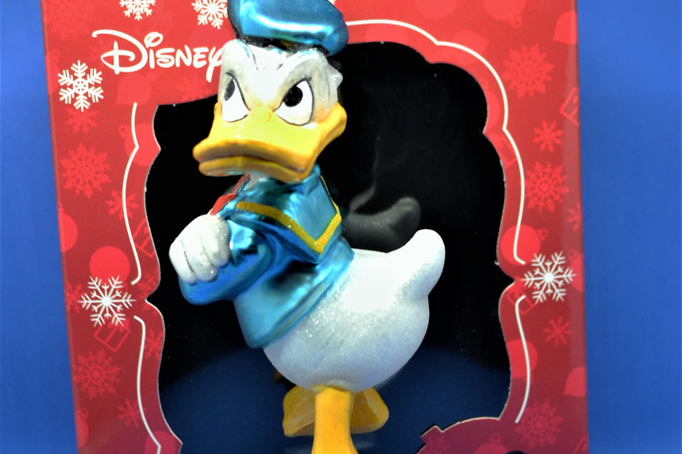 Weihnachtskugel Donald Duck