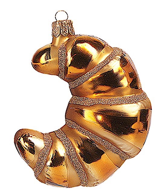Christbaumkugel Croissant