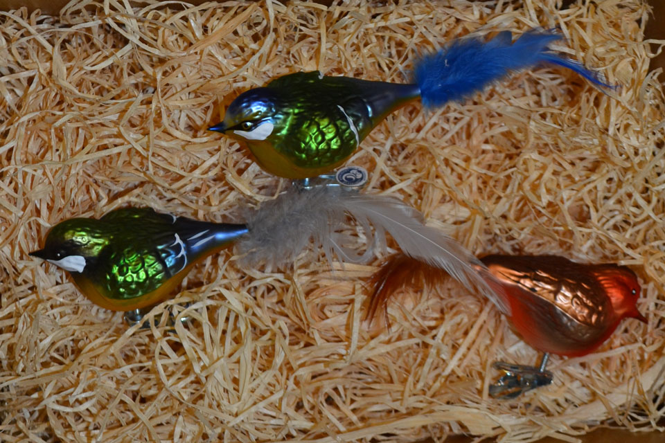 Lauschaer Glaskunst Christbaumkugeln